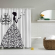 Chandelier Print Shower Curtain