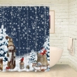 Snowflake Shower Curtain Rings
