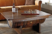 Wine Barrel Fire Pit Table Elegant Handmade Vintage Oak Whiskey Barrel Coffee Table The