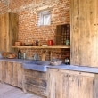 Vintage-wooden-kitchen