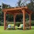 best-solutions-of-backyard-discovery-10-x-10-cedar-pergola-brown-walmart-with-backyard-pergola-of-backyard-pergola