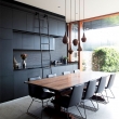 black-open-plan-kitchen-dining-room