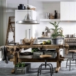 esszimmer rustikal Elegant Shop deze stijl manden in de keuken