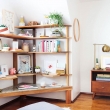 agreeable-sara-updates-her-childhood-bedroom-the-reveal-floor-desk-desks-corner-shelves-white-gloss-build-bathroom-floating