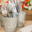 Triple Buckets Utensil Holders Pinterest Inspiration of galvanized buckets wedding