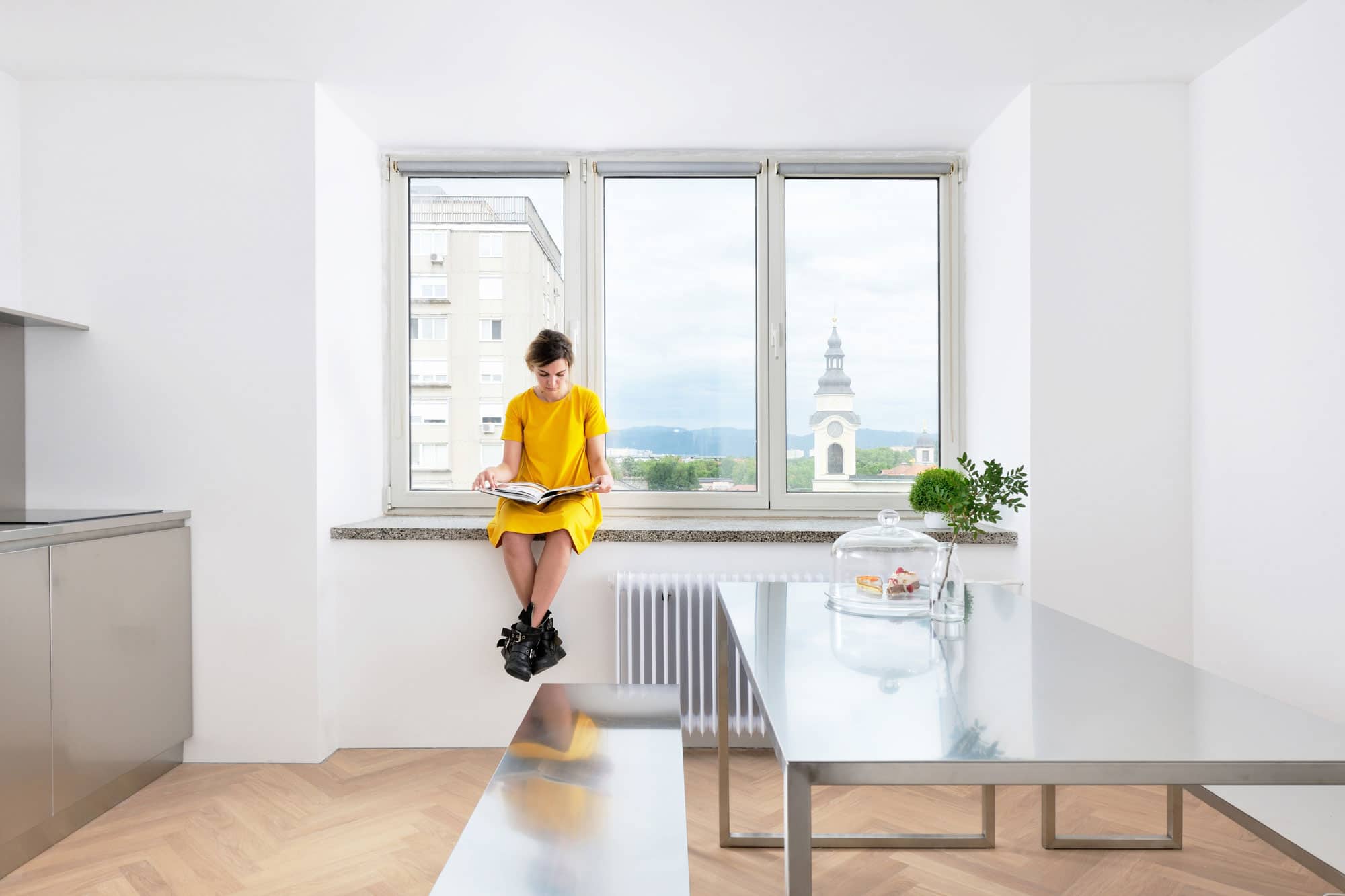 Življenje po Madridu: urbano stanovanje za mlada arhitekta