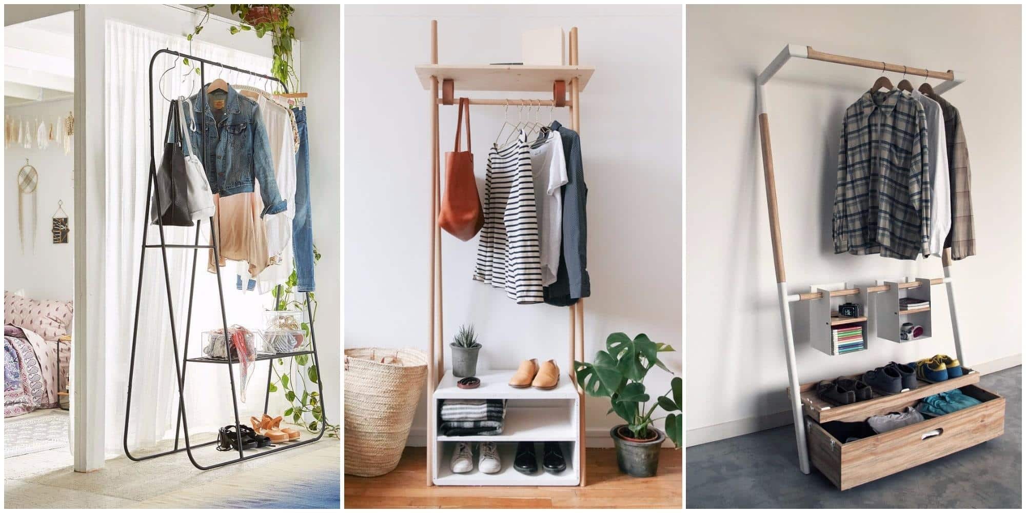Stojala za oblačila – ko omare sploh ne potrebujete