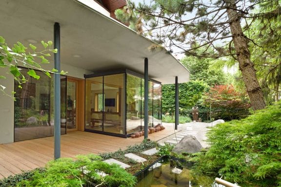 Hiša s prelepim japonskim vrtom