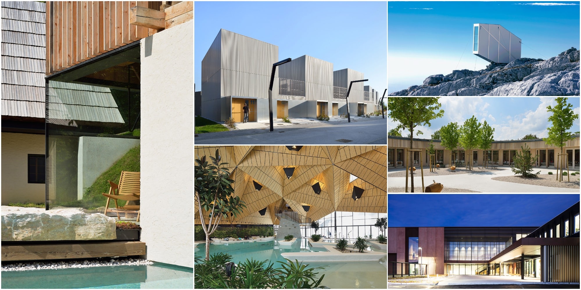 Znani so slovenski nominiranci za prestižno arhitekturno nagrado Mies van der Rohe