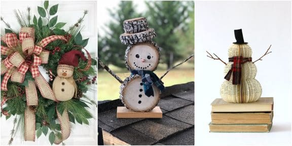 Najlepša zimska dekoracija: Čas je za sneženega moža