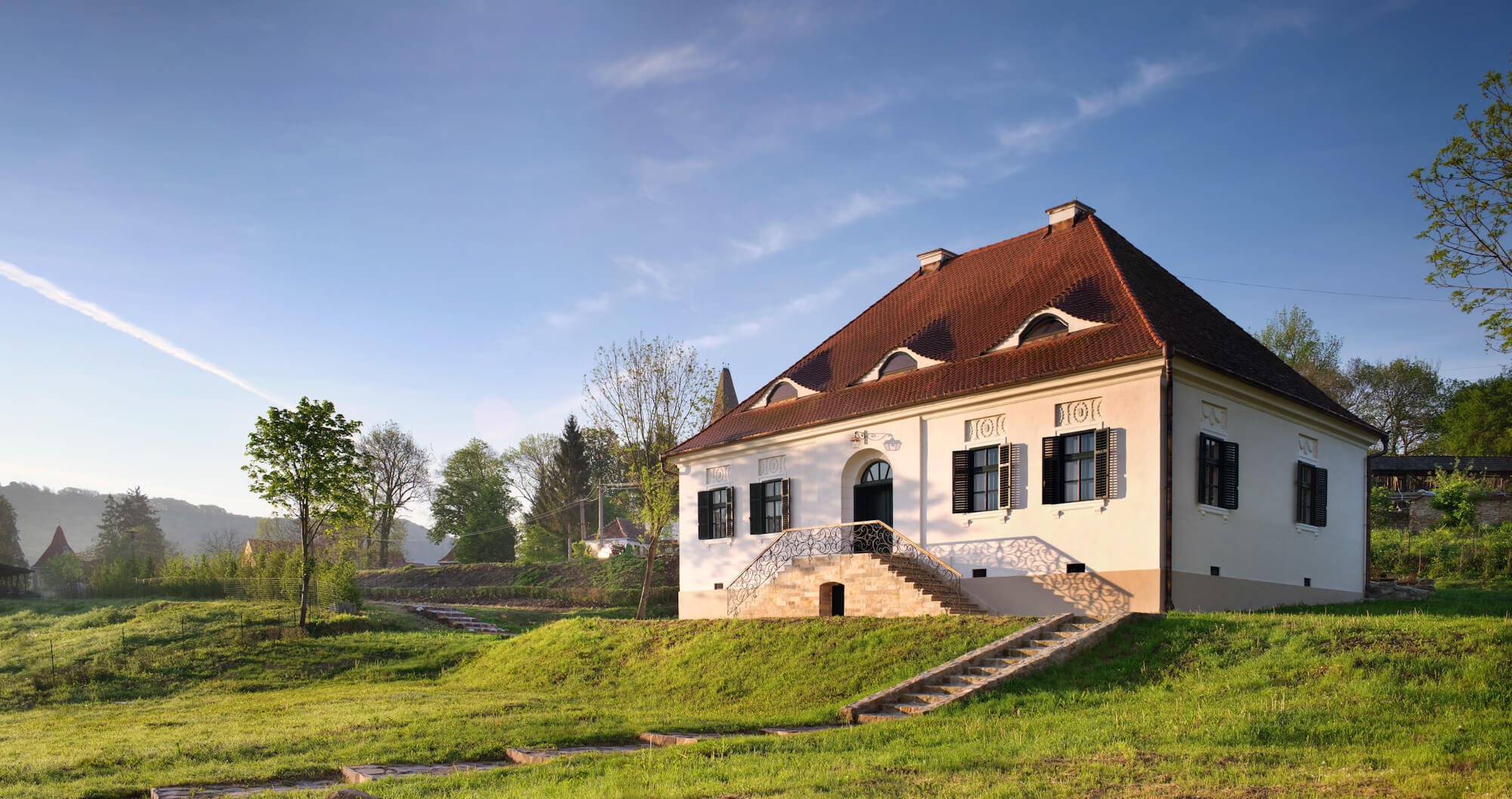 Oživljena 300 let stara domačija v mistični Transilvaniji