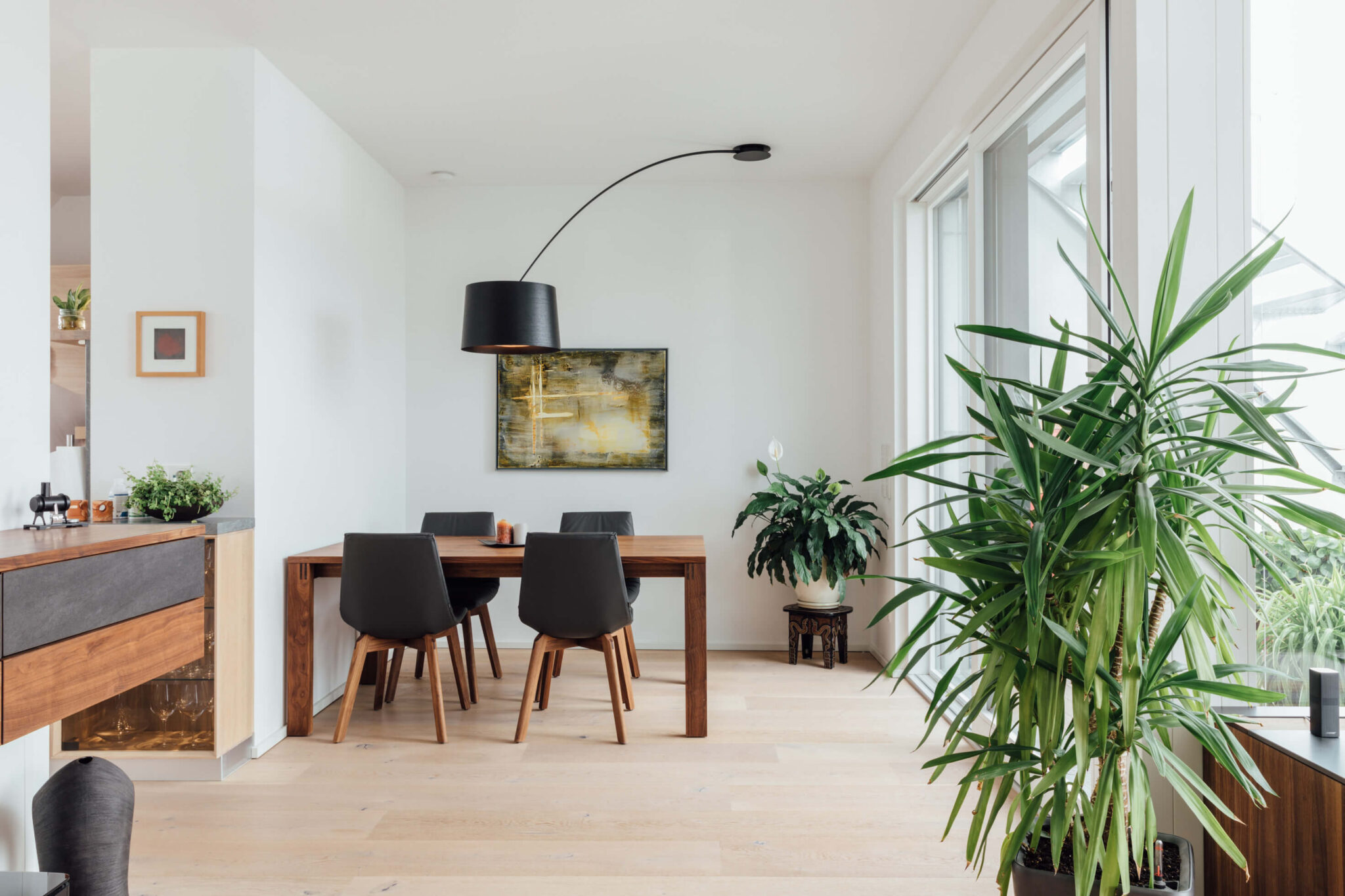 Visoko nad strehami: eleganten penthouse na Dunaju