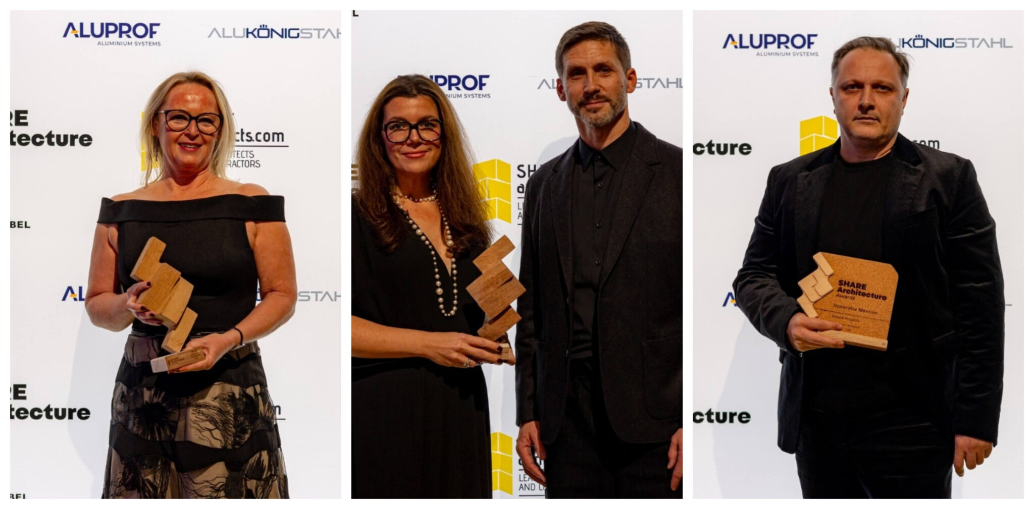 Med prejemniki nagrad SHARE Architecture Awards kar trije slovenski projekti