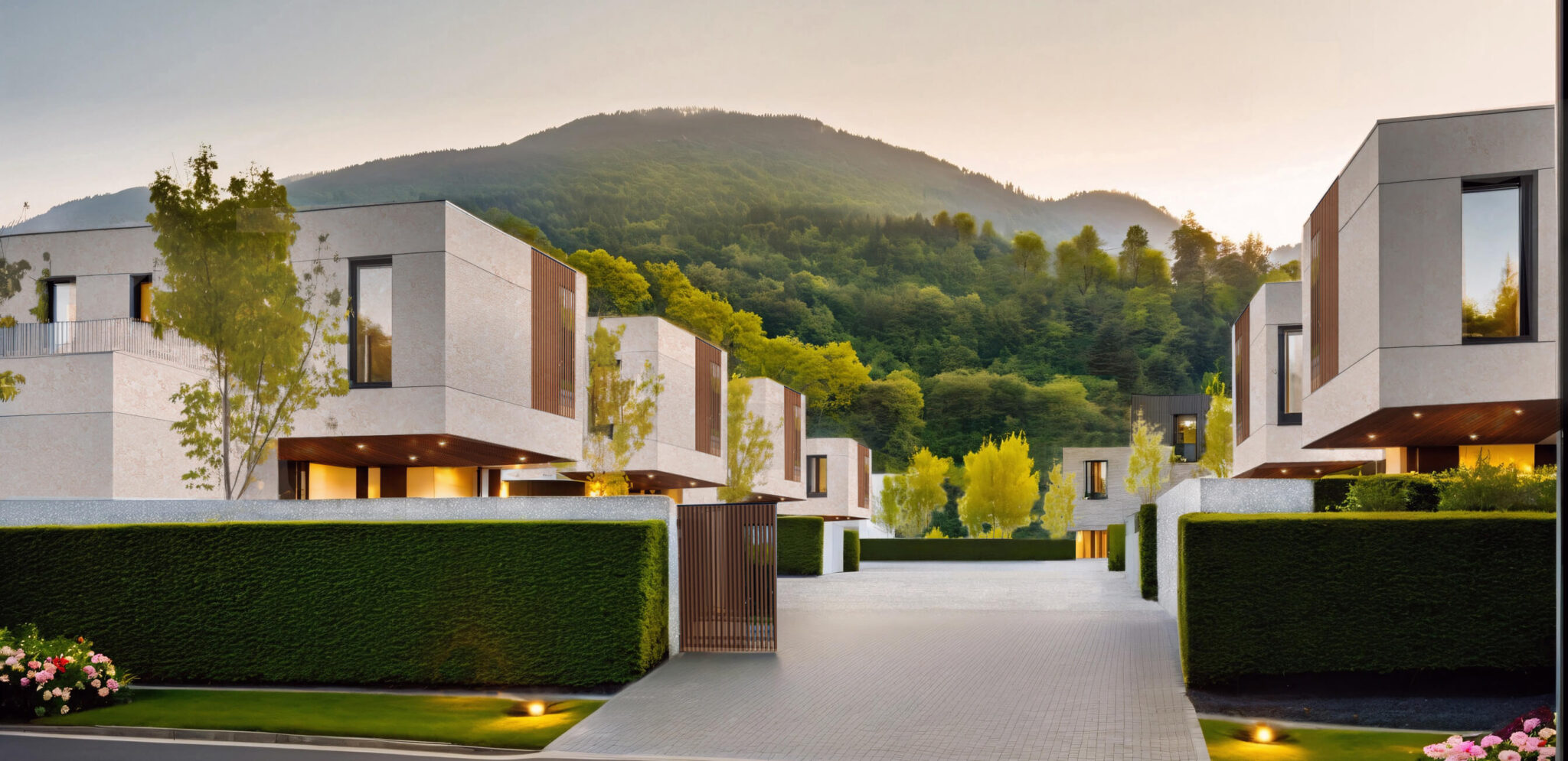 Pod Šmarno: novo naselje hiš v idiličnem okolju