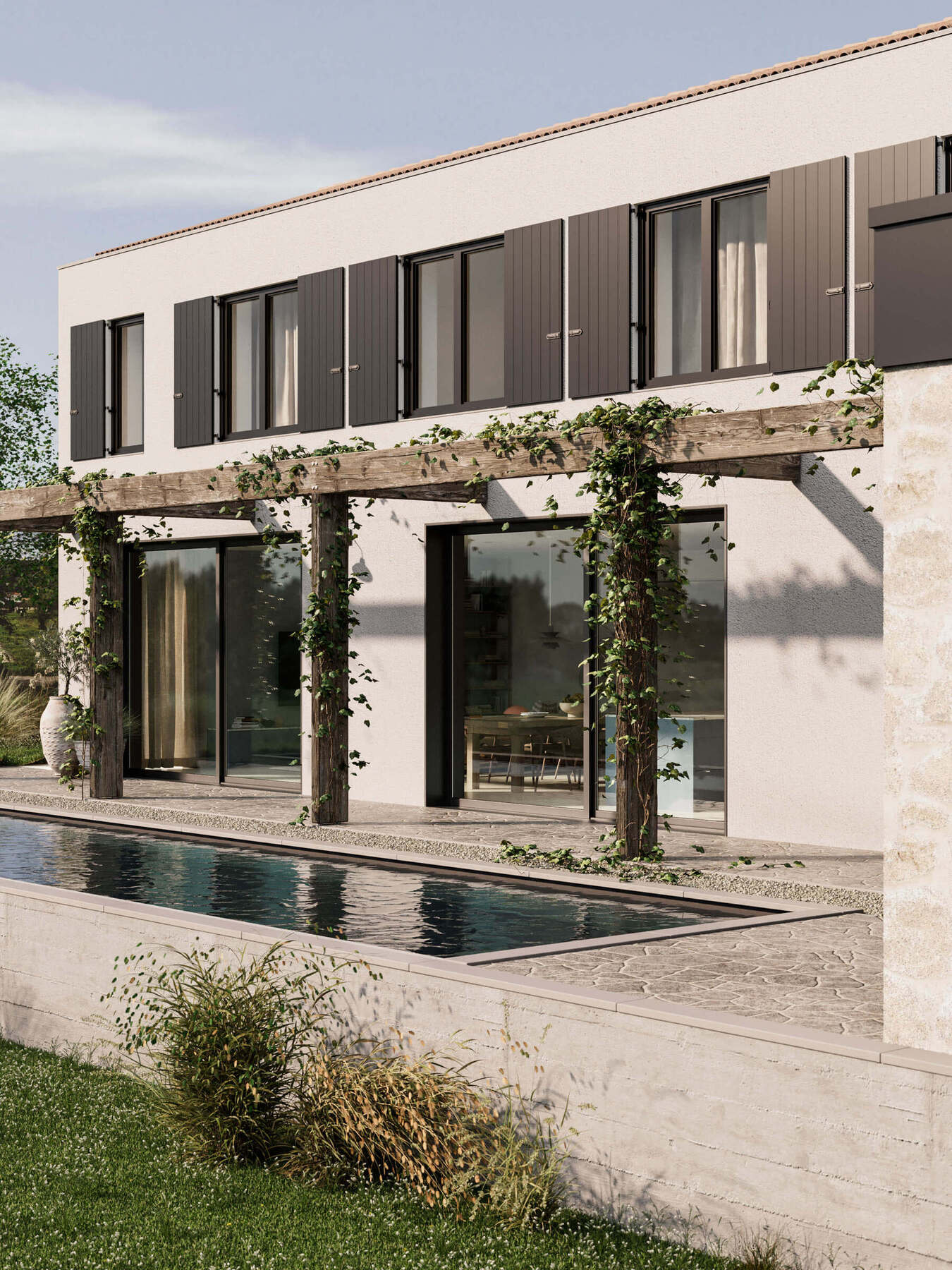 Hiša Bonini: simulacija vabljivega doma