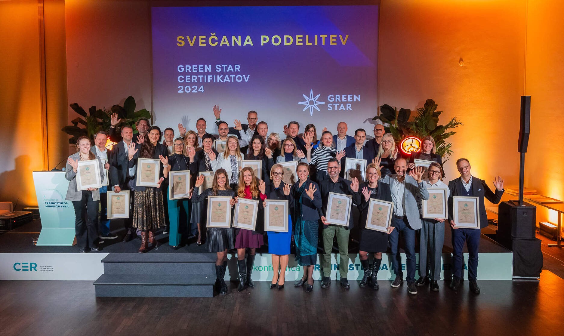 Lumar že četrtič zapored prejel certifikat Green Star