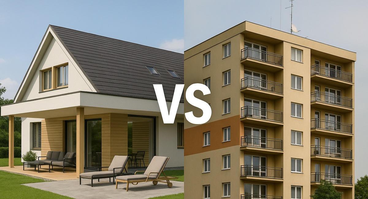 Hiša ali stanovanje? Razlike, ki oblikujejo vsakdan