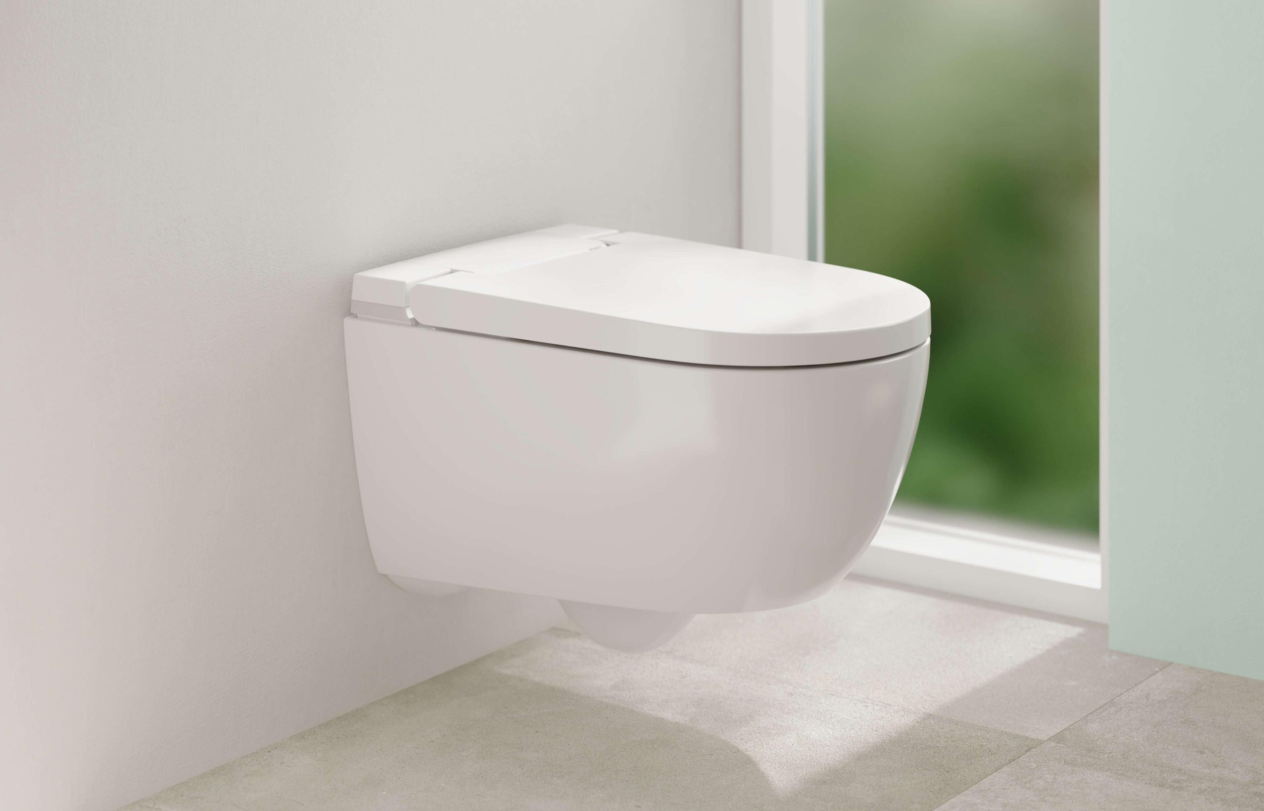 Svežina, udobje in eleganca v straniščni školjki s prho