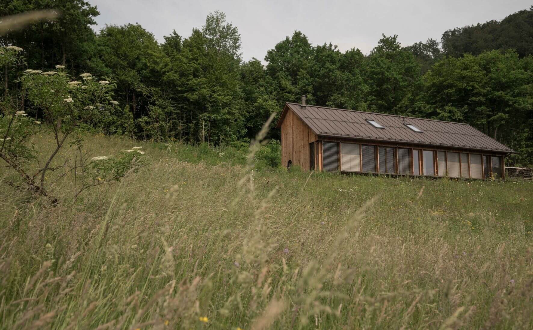 Podeželska simfonija družinske hiše v Vinjah