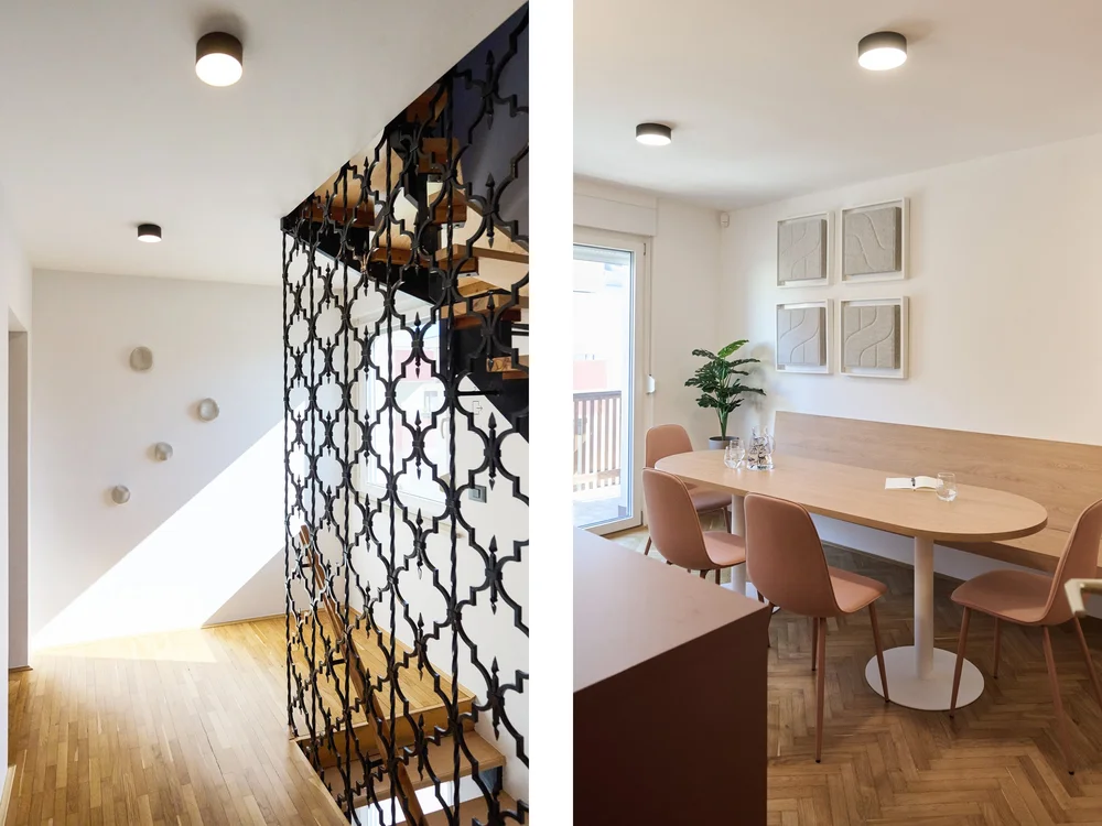 Desetka: prenova tipske hiše v poslovni prostor