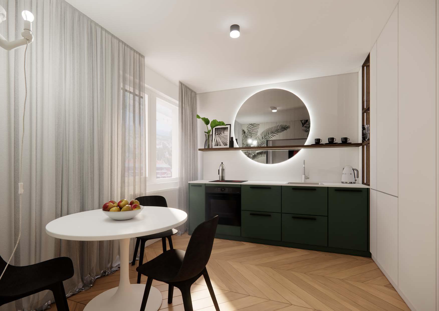 Meridiana: prenova garsonjere v Šentvidu