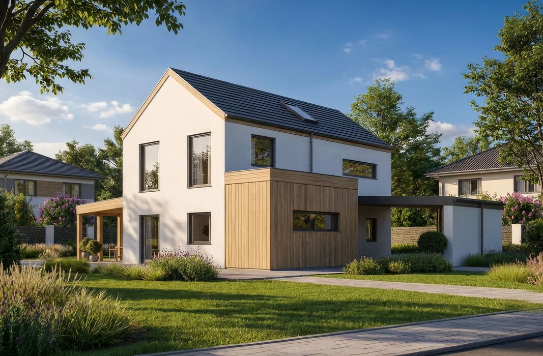 Brezskrbna gradnja hiše: ko projekt prevzame izkušena ekipa